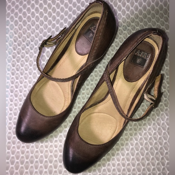 Frye Miranda Mary Jane Heels Size 11 - Picture 2 of 10